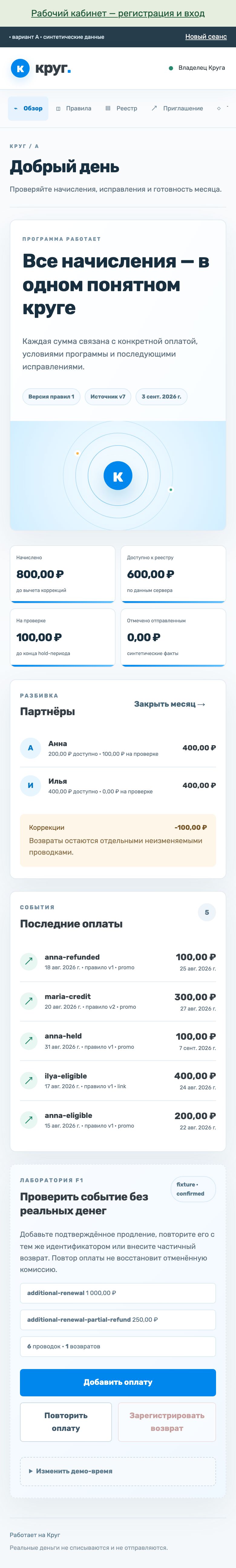 Телефон, вся страница